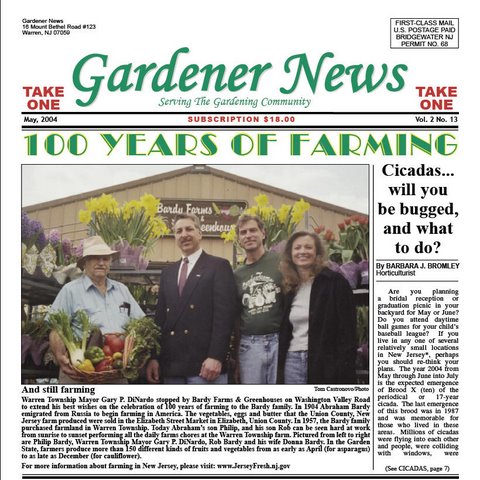 Bardy Farms in Gardener News